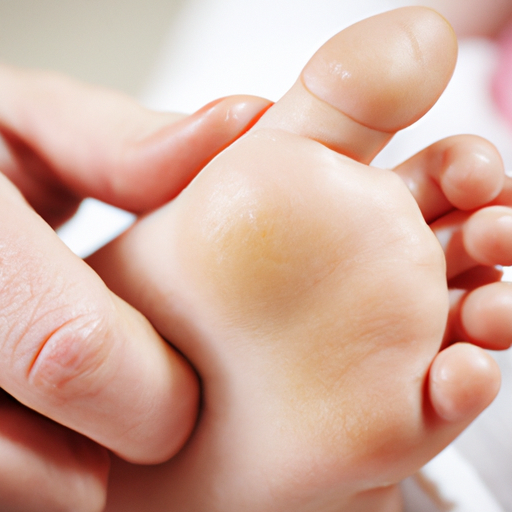 a tiny baby foot being pampered portrait 512x512 52616512