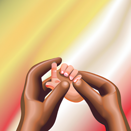 hands holding babys fingers safely vecto 512x512 92913770