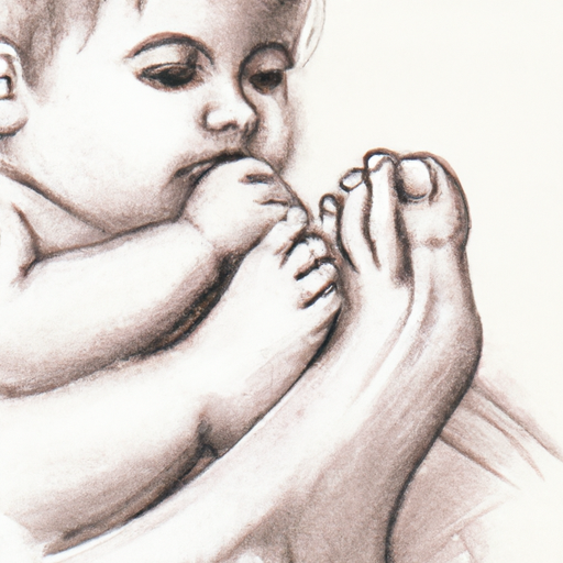 mother holding babys feet examining nail 512x512 55034108